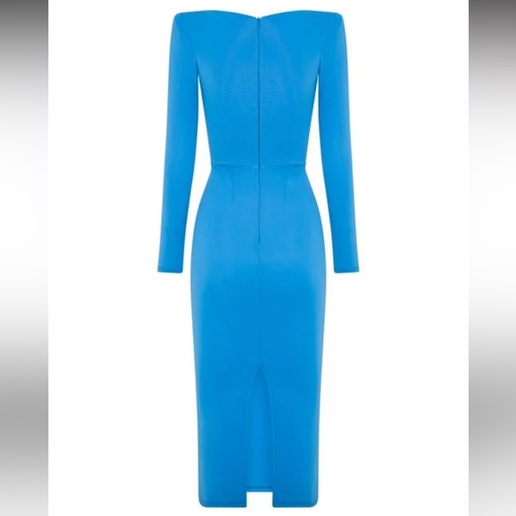 Blue Alex Perry Midi Dress - Picture 2 of 7